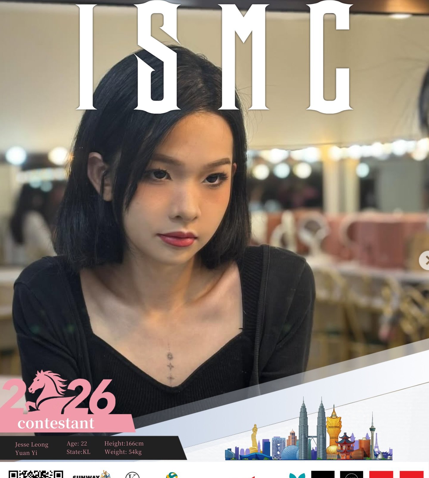 ISMC 2026 contestant poster