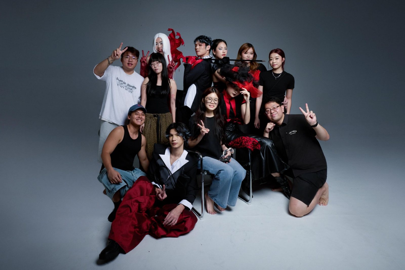 Cast and crew group photo